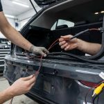 Підключення парктронік а та камери заднього виду