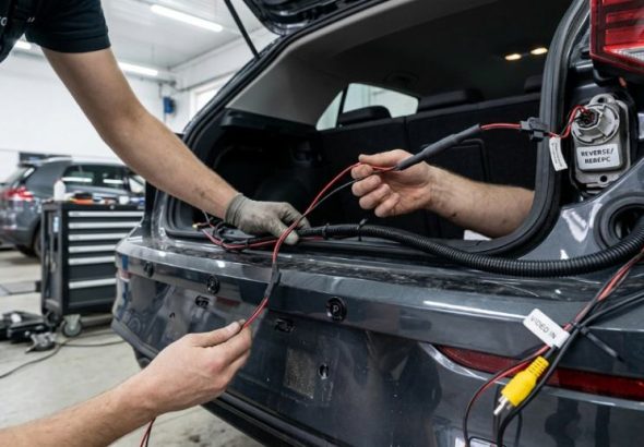 Підключення парктронік а та камери заднього виду